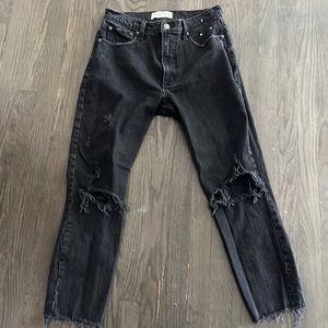 Abercrombie Black Jeans - Size 27 US 4 (Only Worn Once)